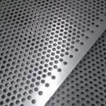 1.2mm Thick Aluminum Galvanized Steel Perforated Mesh For Drainage Systems