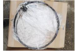 China RAPID Black Plastic Wire Rope 6.0mm Outerdiameter For Gym Equipment supplier