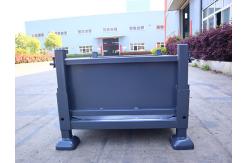 China Fold Collapsible Pallet Cage With 1000kg - 2000kg Load Bearing Capacity supplier