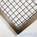 Kitchen Decorative Cabinet Mesh Inserts Brass Screen Barrier for sale