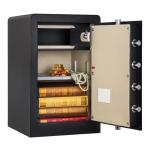 Wall Mounted Key Outdoor Storage 250mm High Fire Safe Lock Box for sale