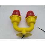 Flight LED Aviation Obstruction Light ICAO Aviation With Bird Deterrent Spike Lamp