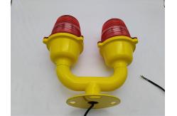 China Flight LED Aviation Obstruction Light ICAO Aviation With Bird Deterrent Spike Lamp supplier