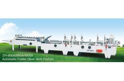 China AC220V Crash Lock Bottom Carton Folder Gluer 220m/Min For Printing Industry supplier