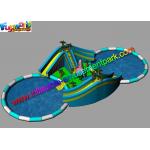 Adults Giant Inflatable Water Parks Funny Customized With Pool Slide for sale