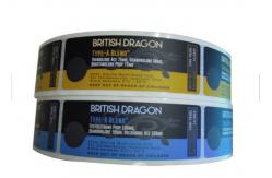 China Hologram Printing 10ml Custom Vial Labels Removable Pharmaceutical Stickers supplier