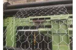 China Automatic High Efficiency Gabion Mesh Machine 84*110mm Wire Mesh supplier