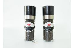 China Stylish Glass and Plastic Pepper Mills Designed for Culinary Enthusiasts supplier