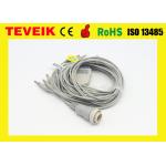 Banana 4.0 plug kenz ecg 103 106 patient monitor ecg cable 10 lead EKG cable with leadwires for sale