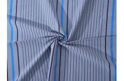 China Simple Beautiful Durble Fashionable Skin-Friendly Striped Material Fabric For T-Shirt supplier