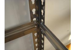 China Warehouse Steel Light Duty Racking Nice Rivet Boltless Shelving WIth Simple Structure supplier