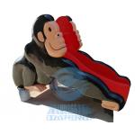 Water Amusement Park Carnivals Chimpanzees Mini Swimming Pool Fiberglass Slide for sale
