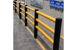 China 300/500/1150mm Height Flexible Safety Bollards Protective Installation supplier