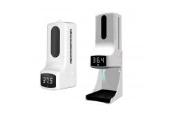 China 1000ml Touchless Sanitizer Dispenser With Infrared Fever Measure Device supplier