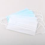 Anti Pollution Hypoallergenic Disposable Face Mask Three Layers With Earloop for sale
