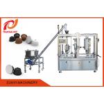 UV Sterilization ISO9001 Coffee Capsule Filling Machine