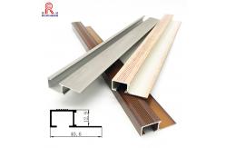China Bullnose Aluminum Step Edge Trim Anodized Extruded Aluminum Stair Nosing supplier