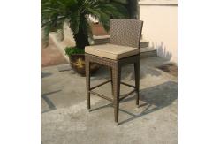 China Luxury All Weather Resin Wicker Bar Set For Home Patio / Balcony supplier