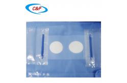 China Disposable Sterile Ophthalmology Drapes With Pouch For Eye Surgery supplier