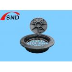 Double Layer Anti Settlement D400 Ductile Iron Covers / Round Manhole Cover