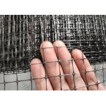 Black Color Industrial Plastic Netting PP Support Mesh 40g / Sqm Free Sample for sale