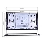 Metal Material Resolution Test Chart Bracket 7 Kinds Illuminants Customizable for sale