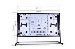 China Metal Material Resolution Test Chart Bracket 7 Kinds Illuminants Customizable supplier