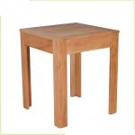 Multi Purpose Metal Paint Iron Feet 52.9cm Solid Mahogany End Table for sale