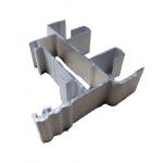 White Powder Coated Aluminum Extrusions Set For Sliding Windows Frame 6063 T5 for sale