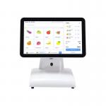 15Inch N2840 Desktop POS Machine Restaurant POS Terminal 2+32GB All in One POS System with Customer Display for sale