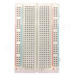 Square Hole Solderable Breadboard Red / Blue Strips For Power Supply Connections