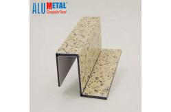 China 5000mm Marble Aluminum Composite Panel AA1100 8mm Wood Grain Acp Exterior Cladding supplier