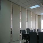New Style Manual Control Sliding Folding Partition Walls Operable For Banqueting Hall for sale