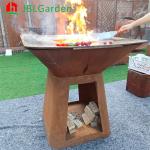 ISO9001 D1000mm Commercial Charcoal Bbq Grill Smoker Customized for sale