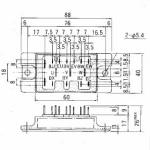 IGBT Power Module 6MBI15L-060 IGBT(600V 15A)  FUJITSU IGBT Power Module for sale