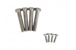 China CNC Machine Screwed Titanium Alloy Screw for External Hexagon Bolts Polished Surface supplier