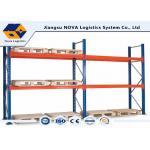 Corrosion Protection Pallet Warehouse Racking With Free Post Base Plate for sale
