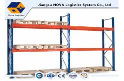 China Corrosion Protection Pallet Warehouse Racking With Free Post Base Plate supplier