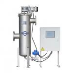 Automatic Self Cleaning Filter For River Water Filtration With 100 Micron Rating And Motor for sale