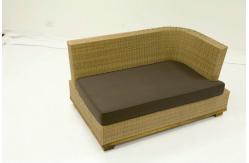 China 4pcs poly wicker pool furntiure supplier