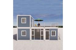 China Prefab 2 Floor Detachable Container House Customized Storage Container Homes supplier