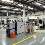 PLC Coffee Cup Printing Machine Precision Digital UV Ink Touch Screen