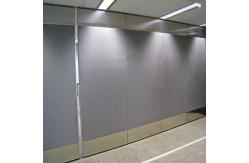 China MDF Material Building Soundproof Folding Partition Walls For Exhibition supplier
