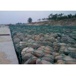 Durable Wire Mesh Stone Retaining Wall , Gabion Wall Baskets For Civil Construction for sale