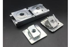 China Combo Strut Spring Channel Nut 9mm Square Nut Clip 3/8 Inch supplier