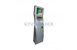 China Vandal Resistant Interactive Touch Screen Kiosk With Dual Screen Anti Glare supplier