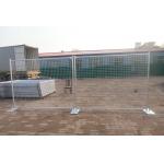 Secure Reusable Plastic Feet Movable Temporary Fence For Construction Sites