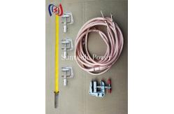China Heavy Duty Grounding Lead With Copper Clamp For Electrical Safety supplier
