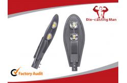 China Sandy Black / Silver 120W IP66 COB Street Light Aluminum Housing 720x280x95mm supplier