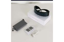 China Programmable Anime LED Glasses Customizable Patterns USB Rechargeable App Control supplier